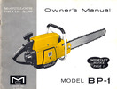 Thumbnail McCulloch BP-1 Chain Saw Owners & Operators Manual Thumbnail McCulloch BP-1 Chain Saw Owners & Operators Manual